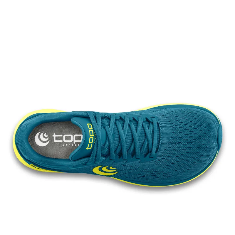 Scarpe Da Corsa Uomo Topo Athletic Phantom 3 | Blu Navy/Lime | Ammortizzazione Zipfoam | Drop 5mm