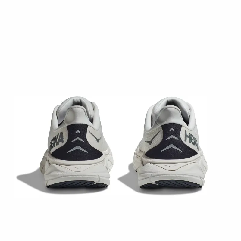 Men's HOKA Arahi 6 - Blanc de Blanc/Steel Wool - Goodmiles Running