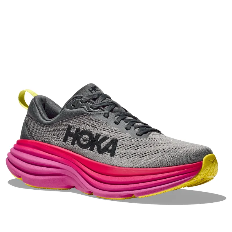 Women's HOKA Bondi 8 - Castlerock/Strawberry - Goodmiles Running