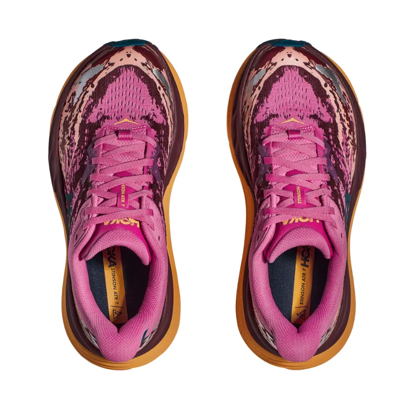 Women's HOKA Stinson ATR 7 - Strawberry/Cabernet - Goodmiles