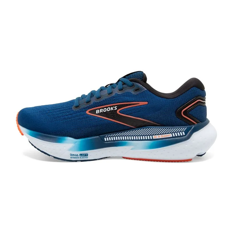 Brooks Men's Glycerin GTS 21 474 BlueOpal/Black/Nasturtium