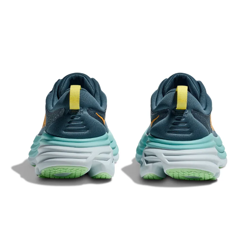 New Hoka One One Bondi 8 Real Teal Shadow Running Sneakers Men\'s Sizes V Men main image 2