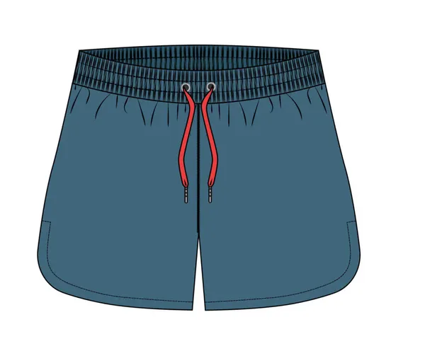 The RAC Collective Women's Essential Run Short 3.5" Blue Ashes