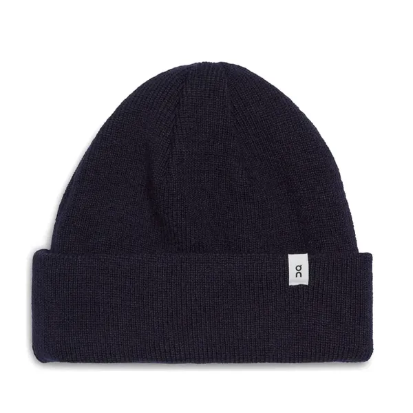 On MERINO BEANIE MIDNIGHT