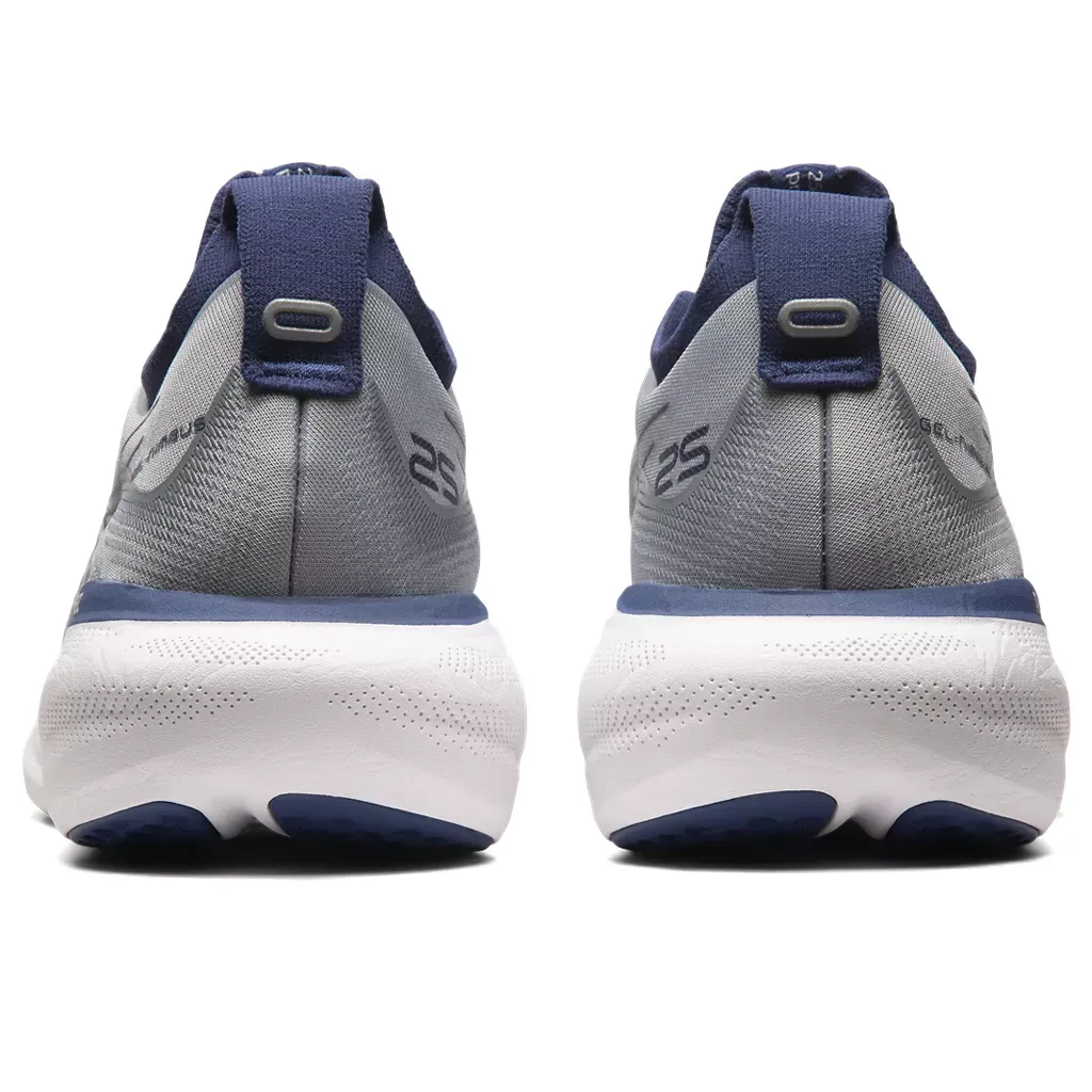 Asics Men's GEL-NIMBUS 25 SHEET ROCK/INDIGO BLUE