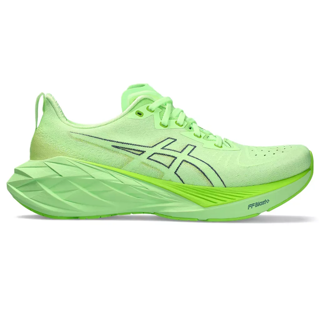 Asics Men's NOVABLAST 4 ILLUMINATE GREEN/LIME BURST