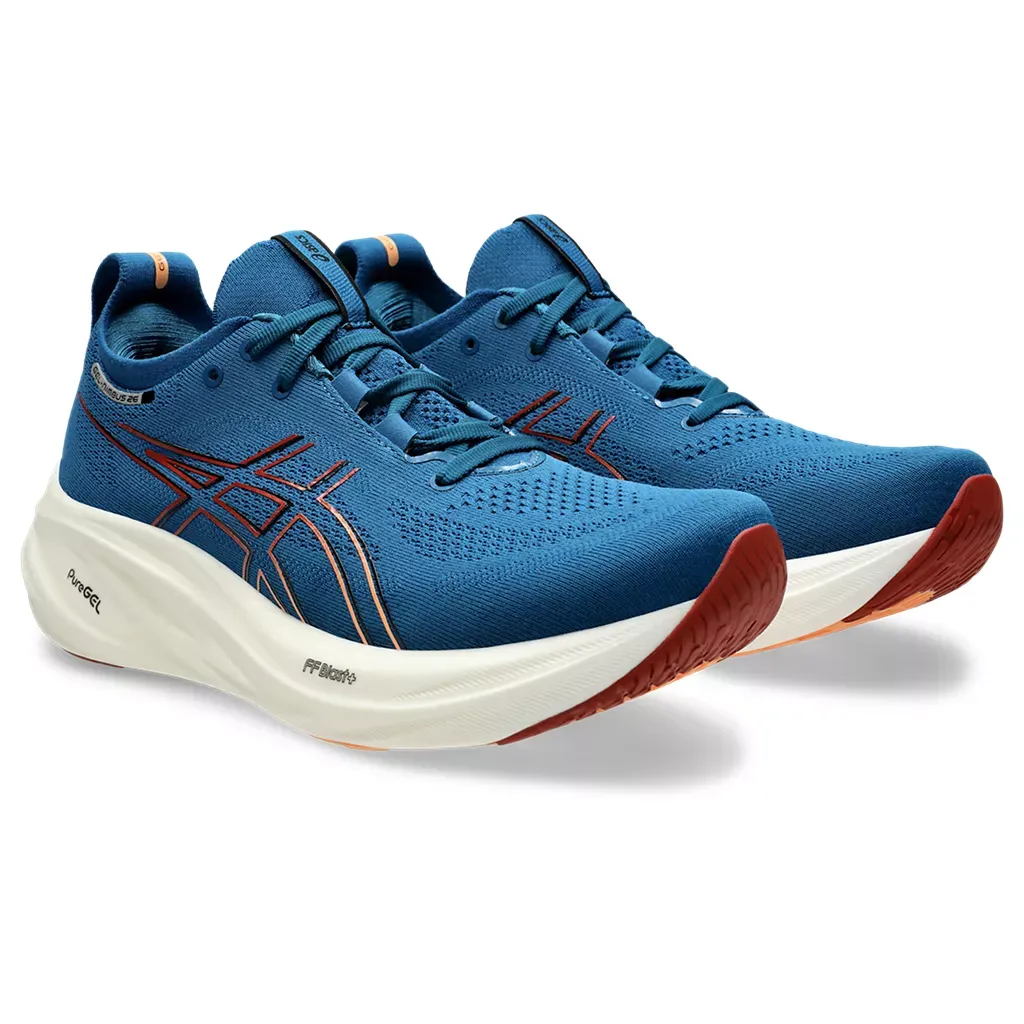 Asics Men's GEL-NIMBUS 26 404 RichNavy/FadedOrange