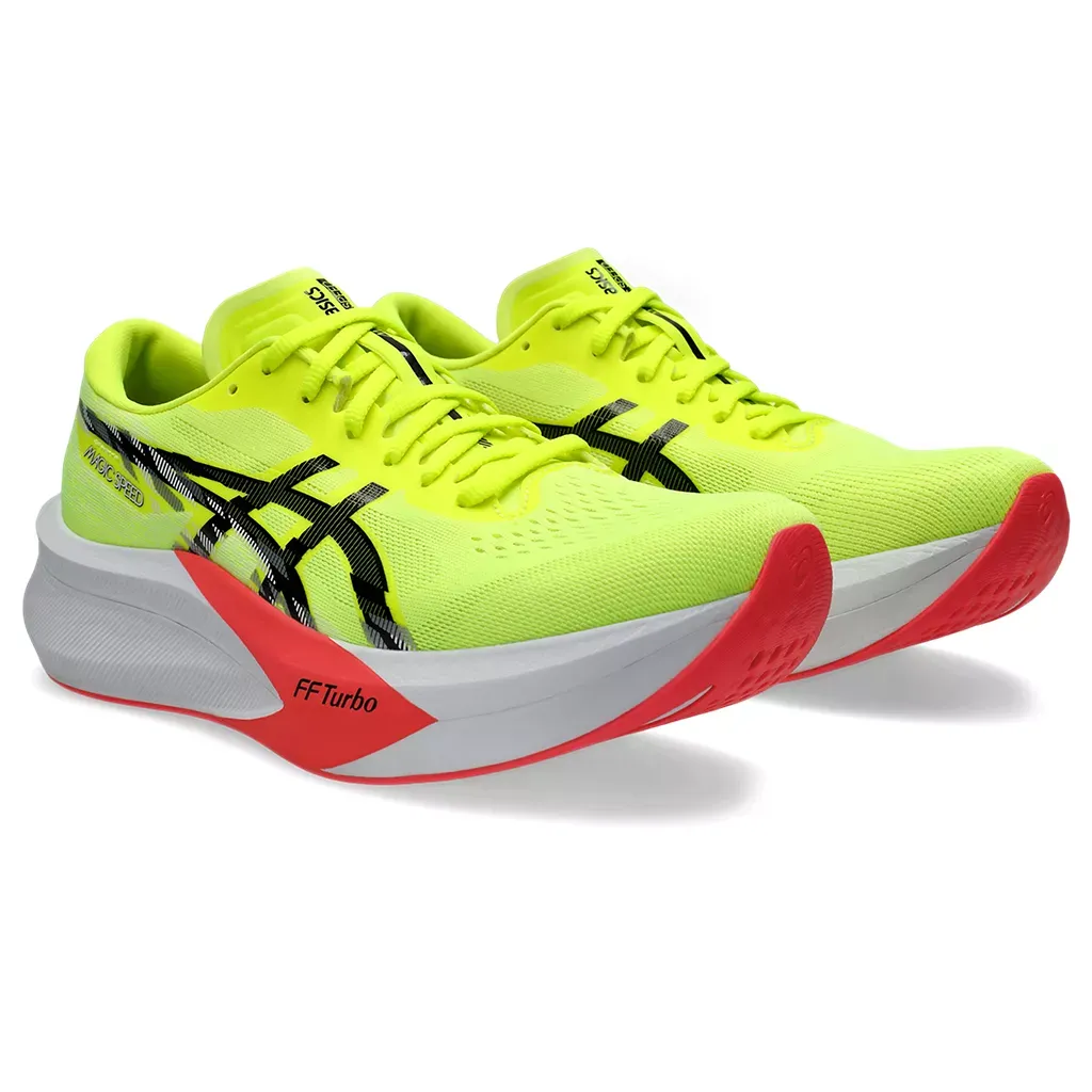 アシックス MAGIC SPEED 4 Safety Yellow/Black MAGIC SPEED 4 | Men | Safety Yellow/Black | Running Shoes | ASICS