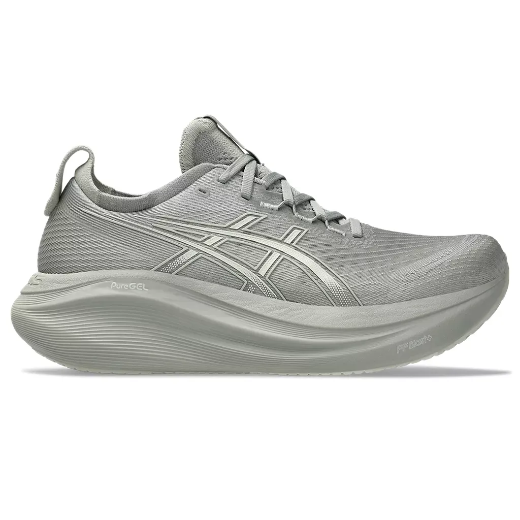スポーツジム　OASYS ASICS MEN'S GEL-NIMBUS 27 SEAL GREY/LAKE GREY