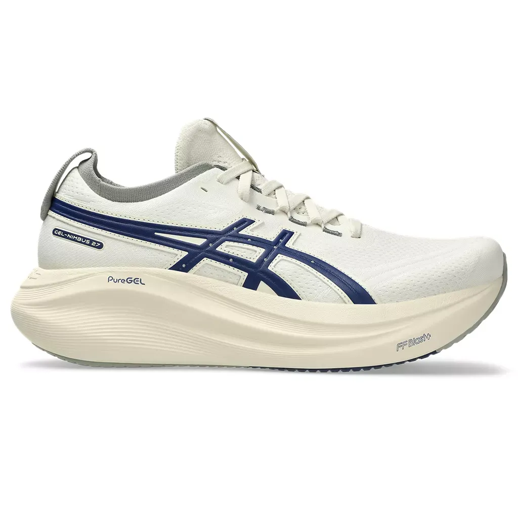 ASICS Men's Asics Gel-Nimbus 27 Birch | Indigo Blue