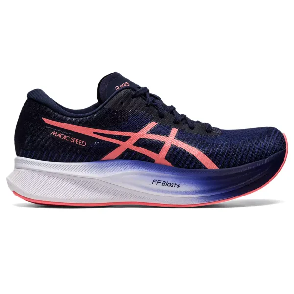 Asics Women's MAGIC SPEED 2 INDIGO BLUE/PAPAYA