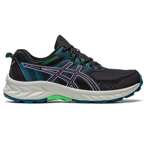 ASICS Women's GEL-VENTURE 9 Wide BLACK/DIGITAL VIOLET