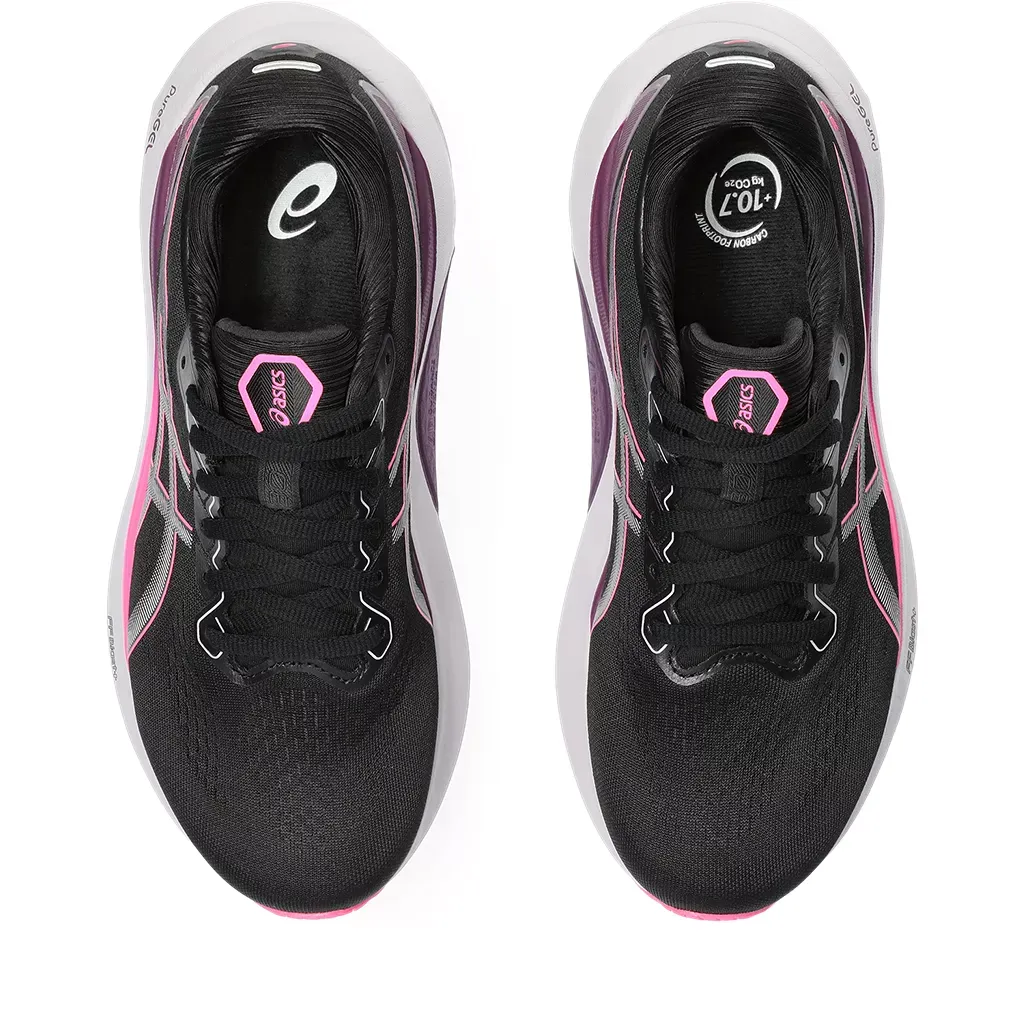 ASICS Women's GEL-KAYANO 30 Wide BLACK/LILAC HINT
