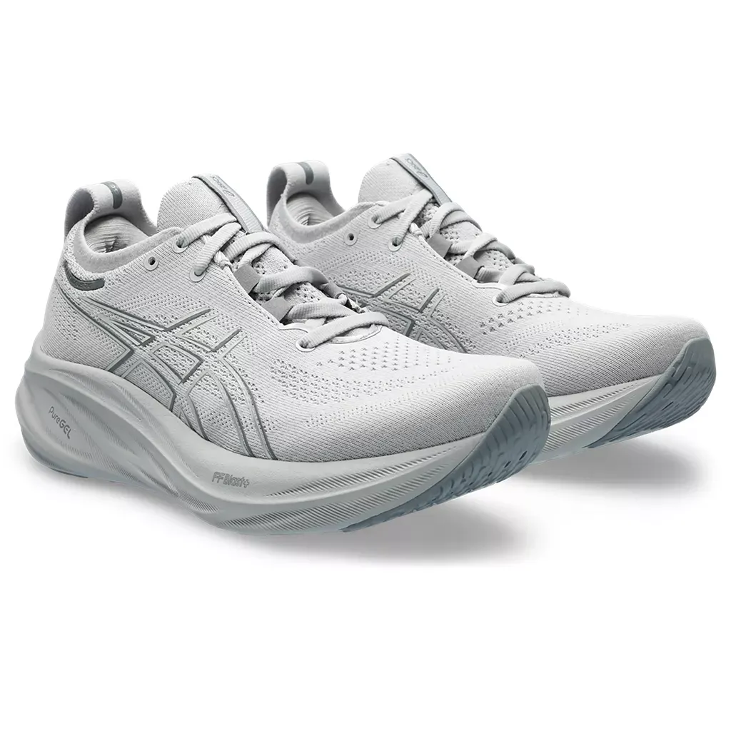 ASICS Women's GEL-NIMBUS 26 CONCRETE/PURE SILVER