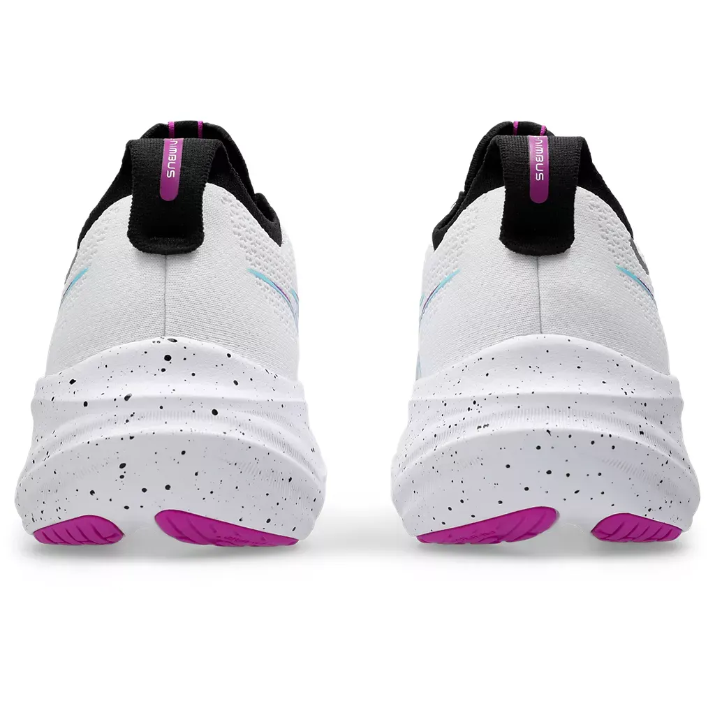 ASICS Women's GEL-NIMBUS 26 White/Soothing Sea