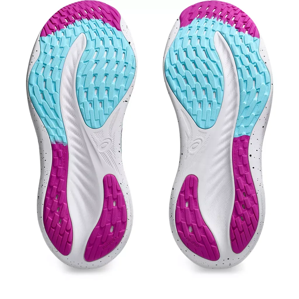 ASICS Women's GEL-NIMBUS 26 White/Soothing Sea