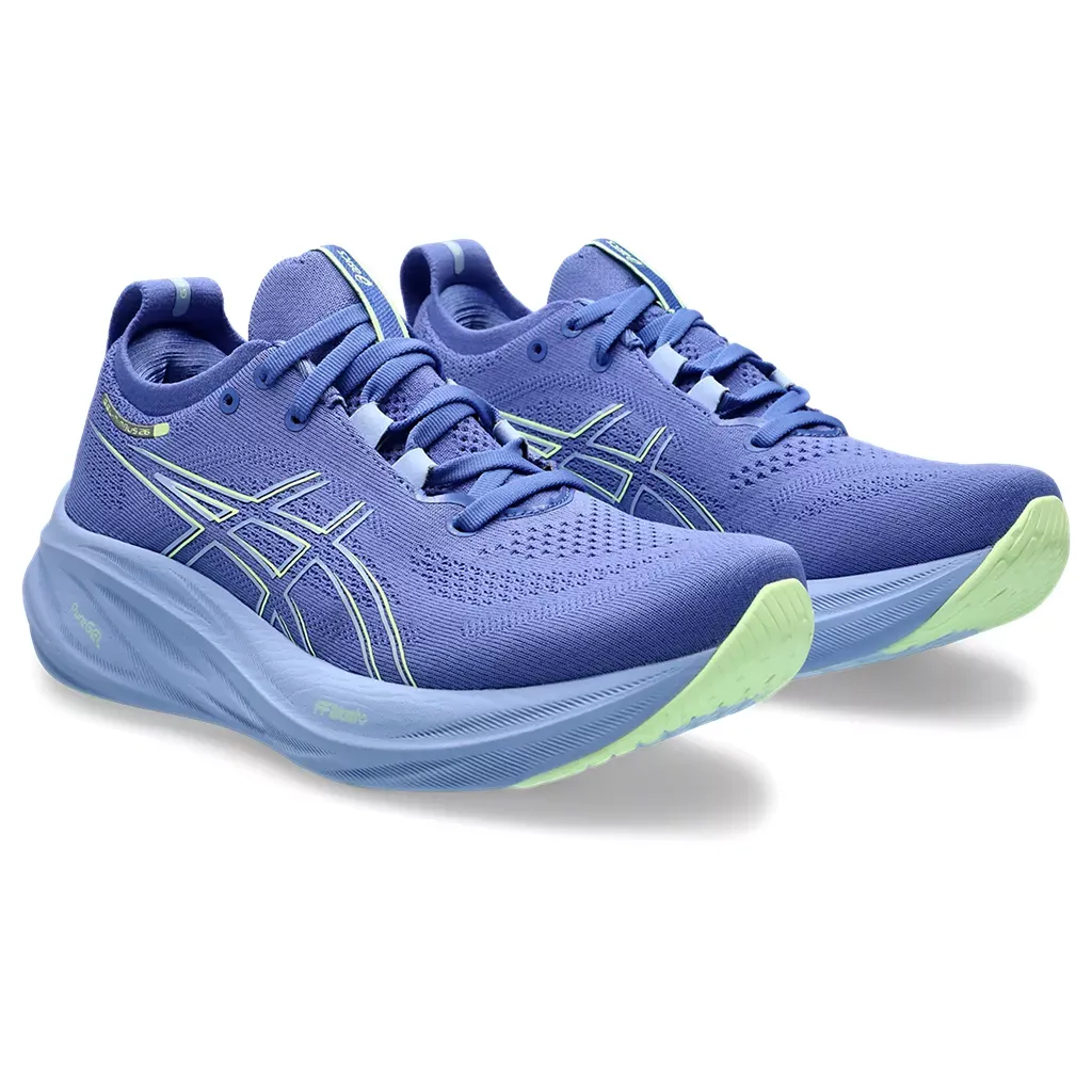 ASICS Women's GEL-NIMBUS 26 Sapphire/Light Blue