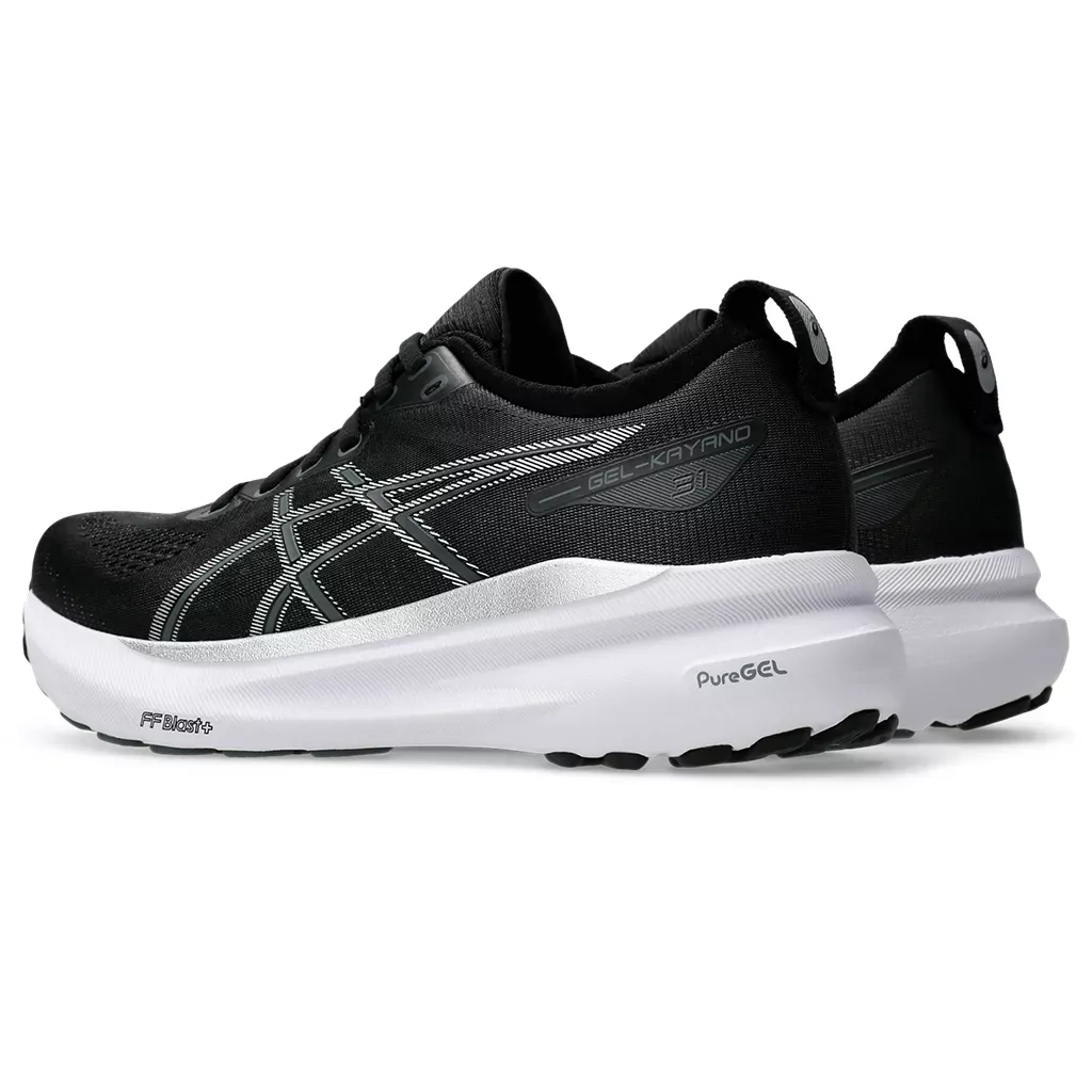ASICS Women's Gel-Kayano 31 BLACK/PURE SILVER