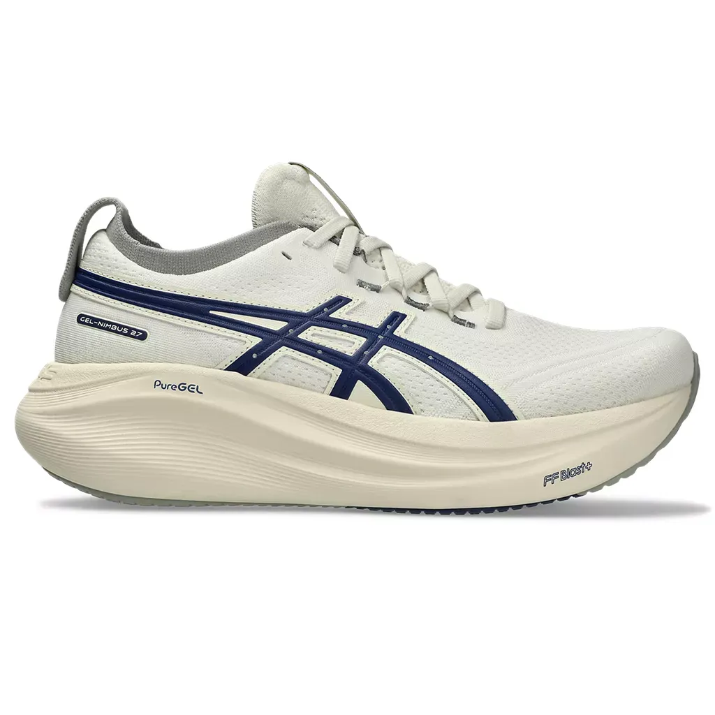 Asics Women's Gel-Nimbus 27 Asics Track Club Birch/Indigo Blue