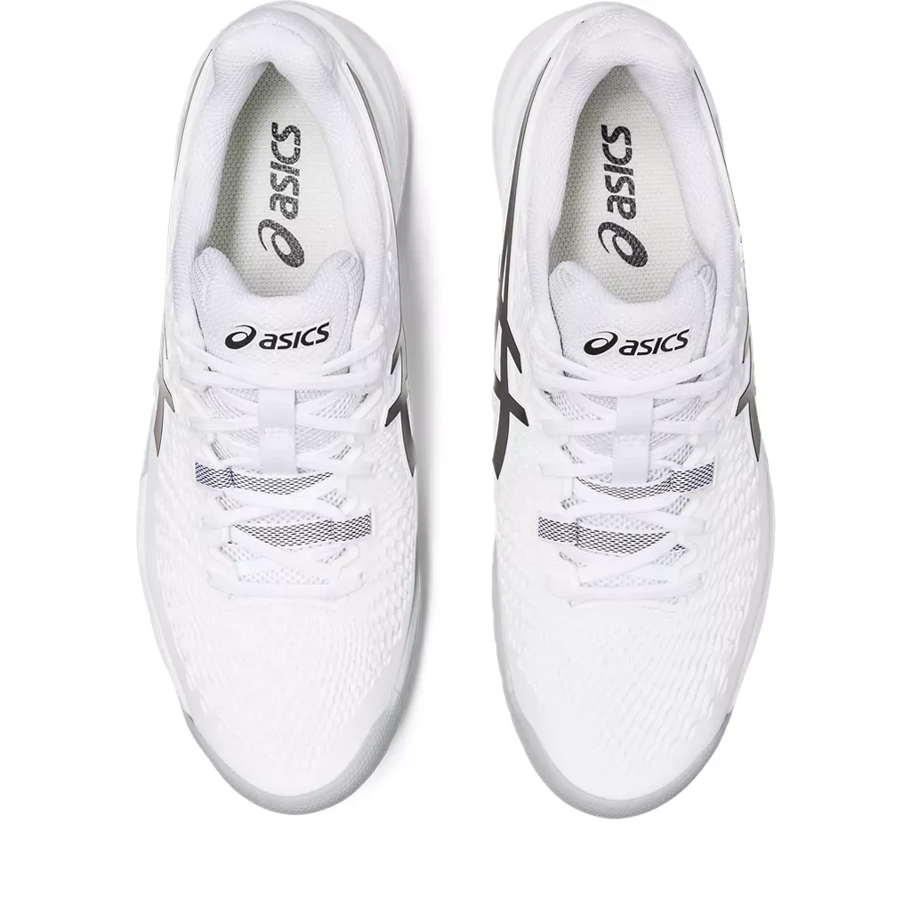 Asics Men's GEL-RESOLUTION 9 WHITE/BLACK