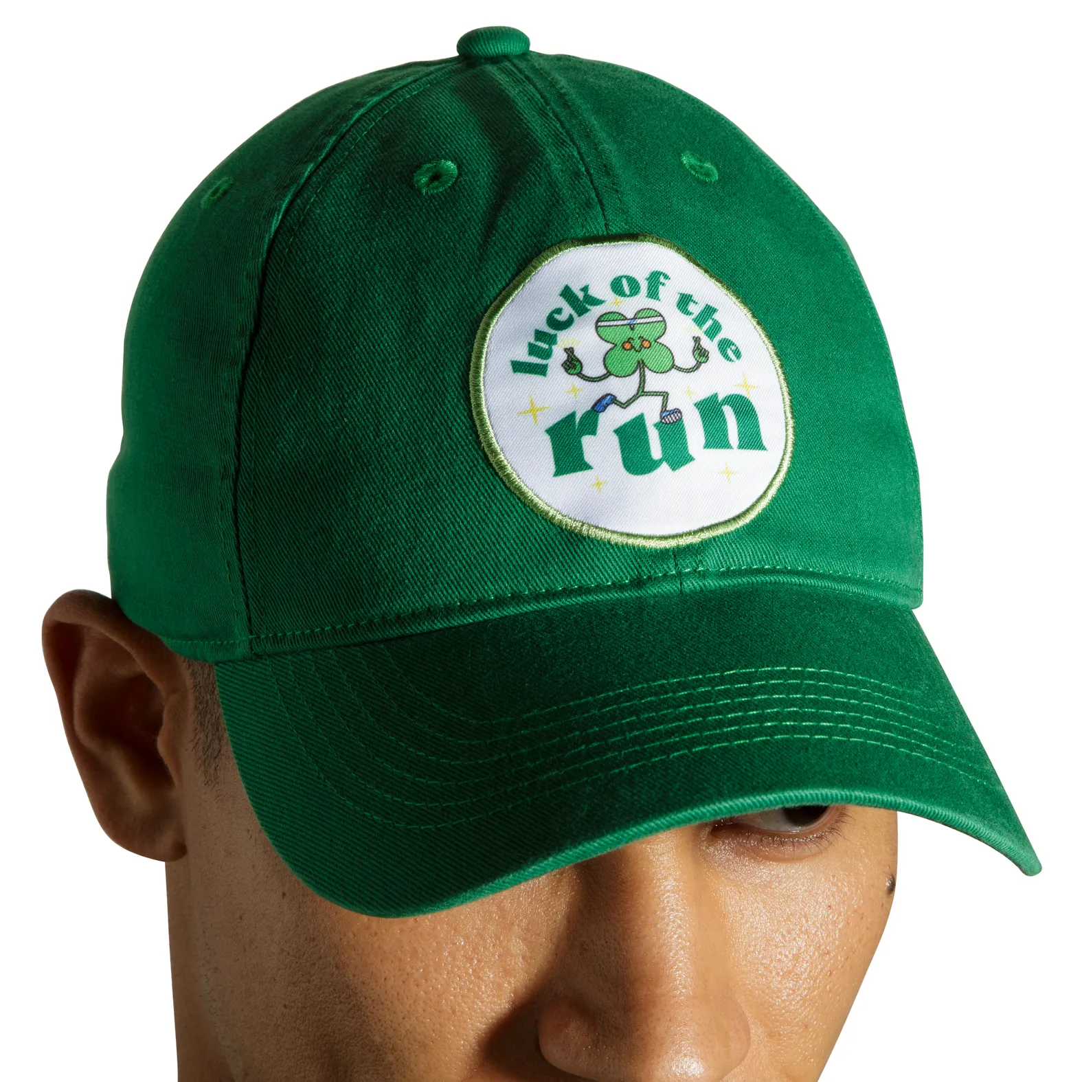 Brooks Unisex Heritage Run Cap Clover/Luck of the Run