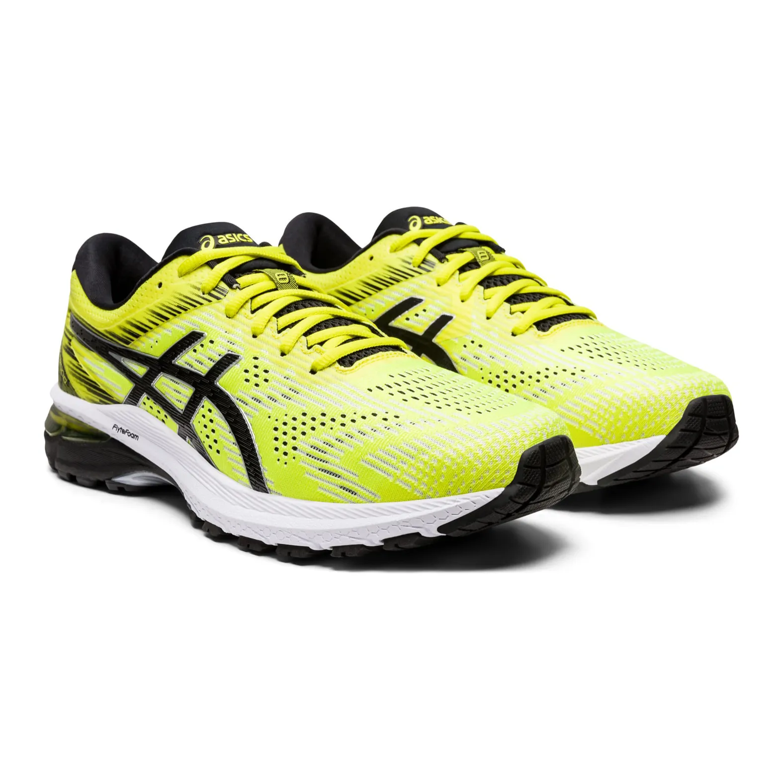 アシックス 2002KM Asics M GT-2000 8 750 Sour Yuzu/Black