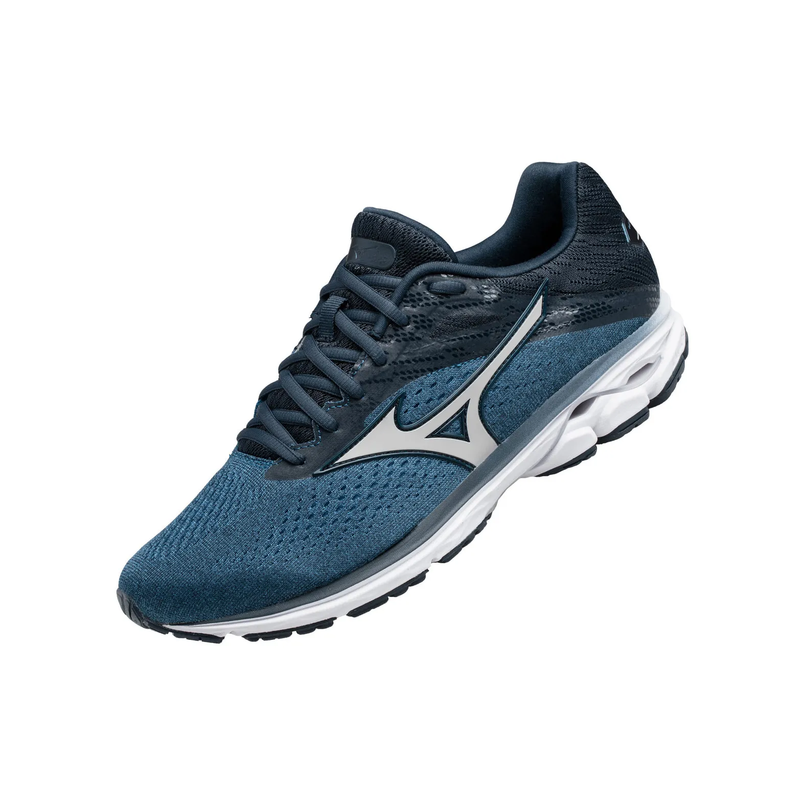 Mizuno M Wave Rider 23 5G73 CAMPANULASILVER