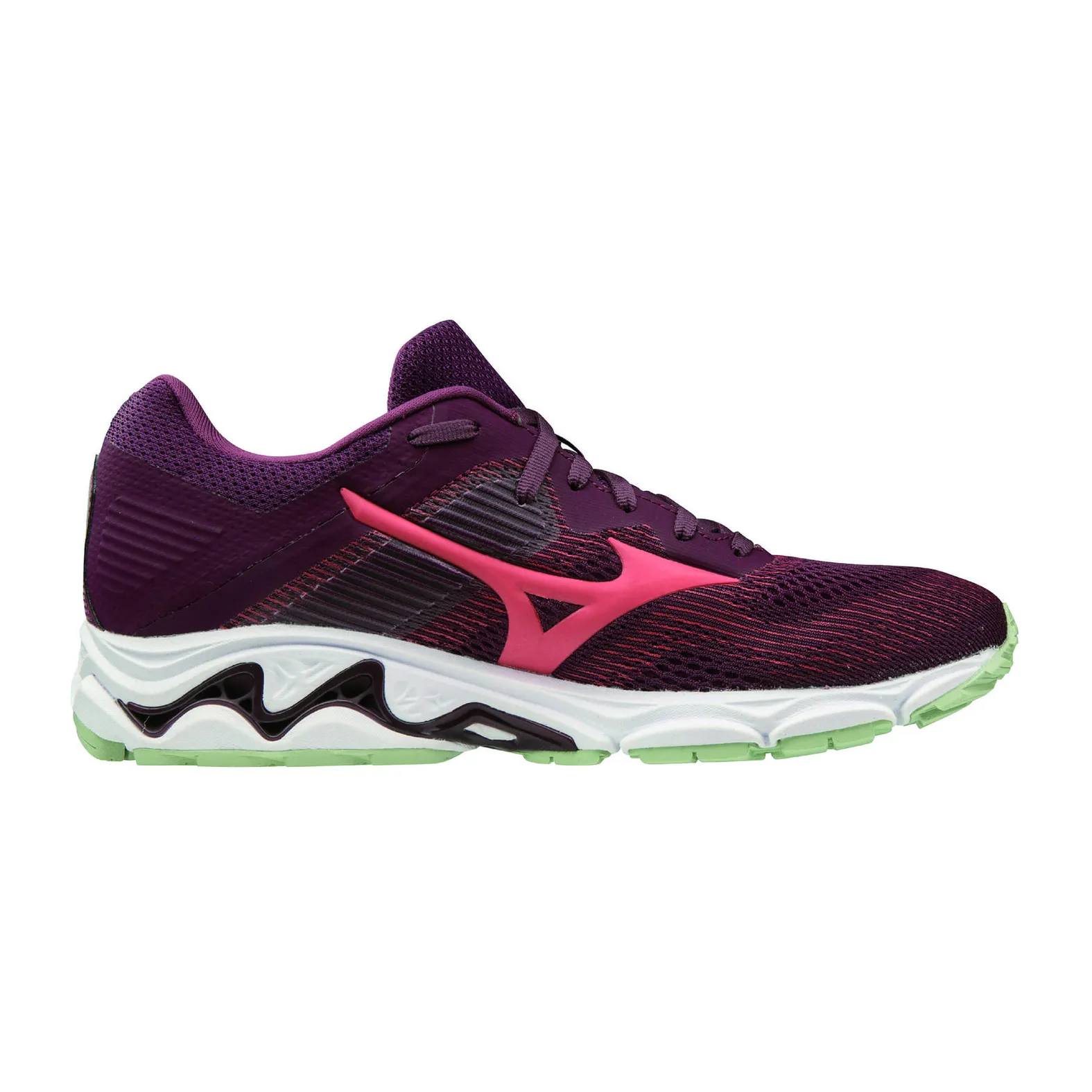 Mizuno Women's Wave Inspire 16 Mauve Wine/Cayenne