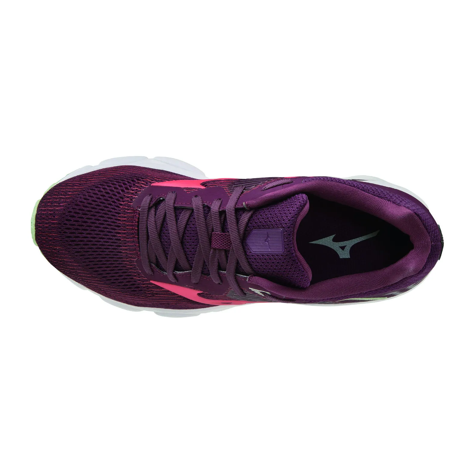 ラブルネッサンス　Fusion wave フュージョンウェーブ Mizuno Women's Wave Inspire 16 Mauve Wine/Cayenne