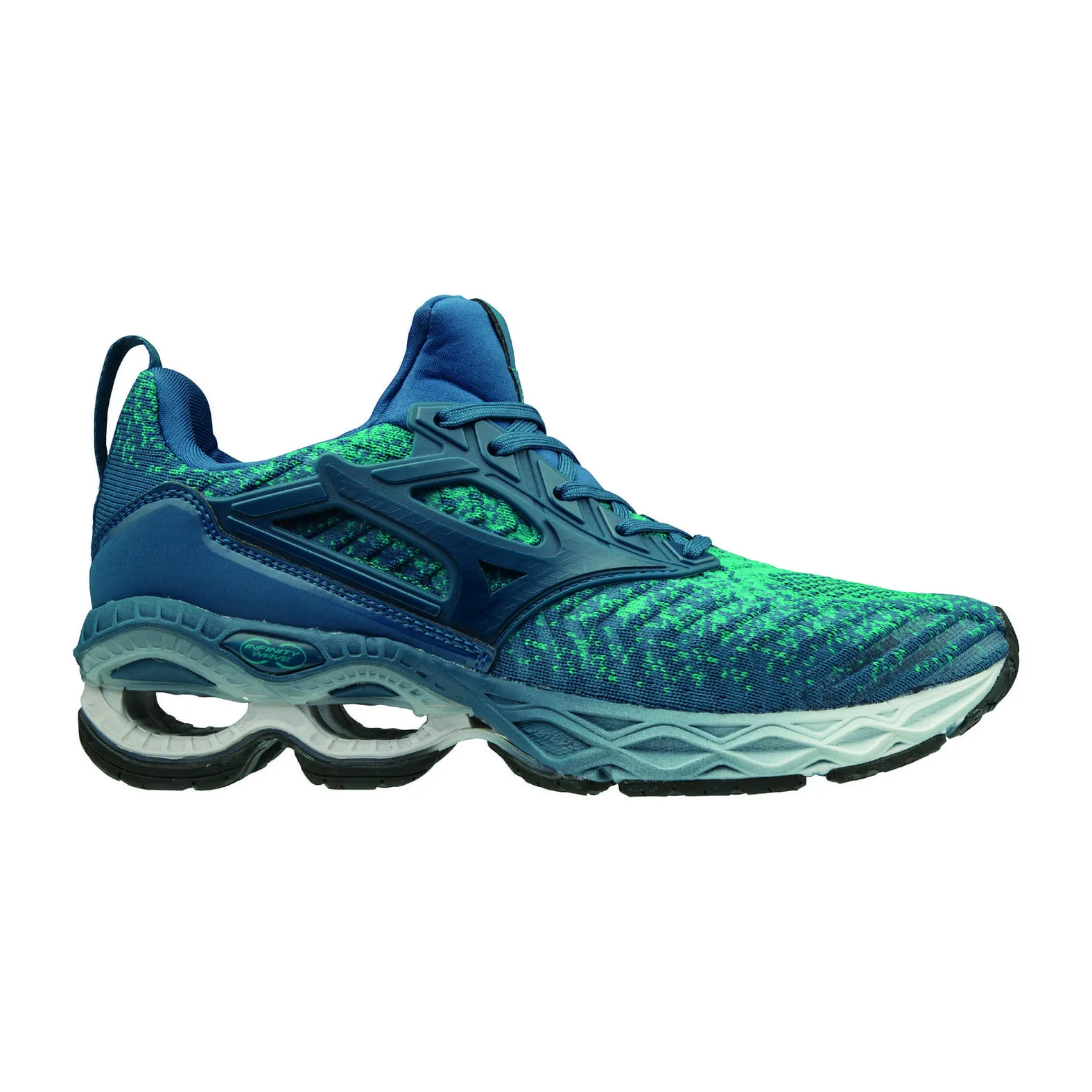 ヌーピー Mizuno Women's Wave Creation WAVEKNIT 2 LAPIS-MOROCCAN BLUE