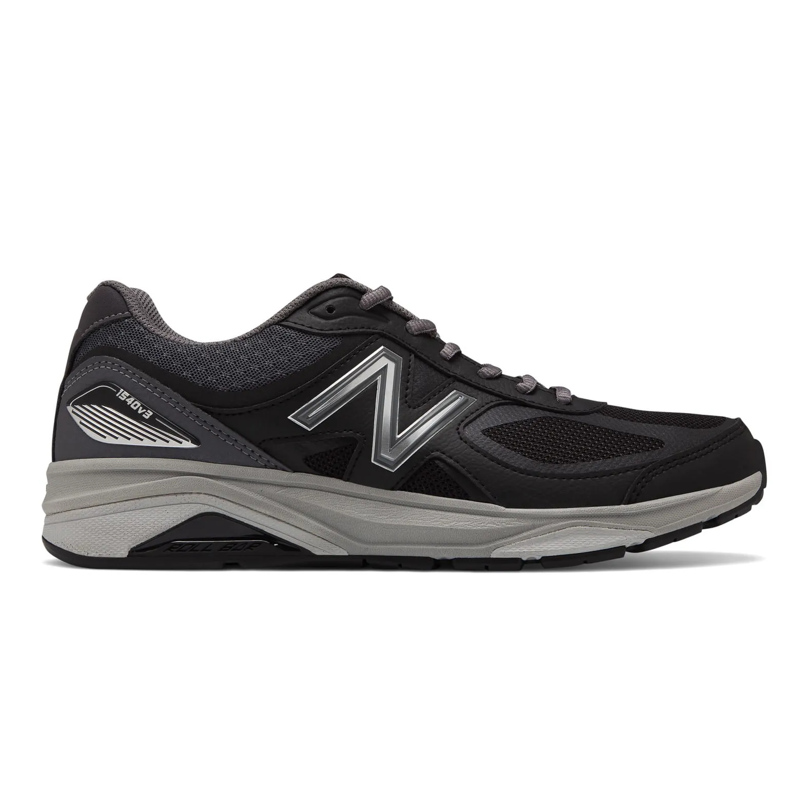 Mens New Balance 1540v3 - Black/Castlerock - Goodmiles Running Company