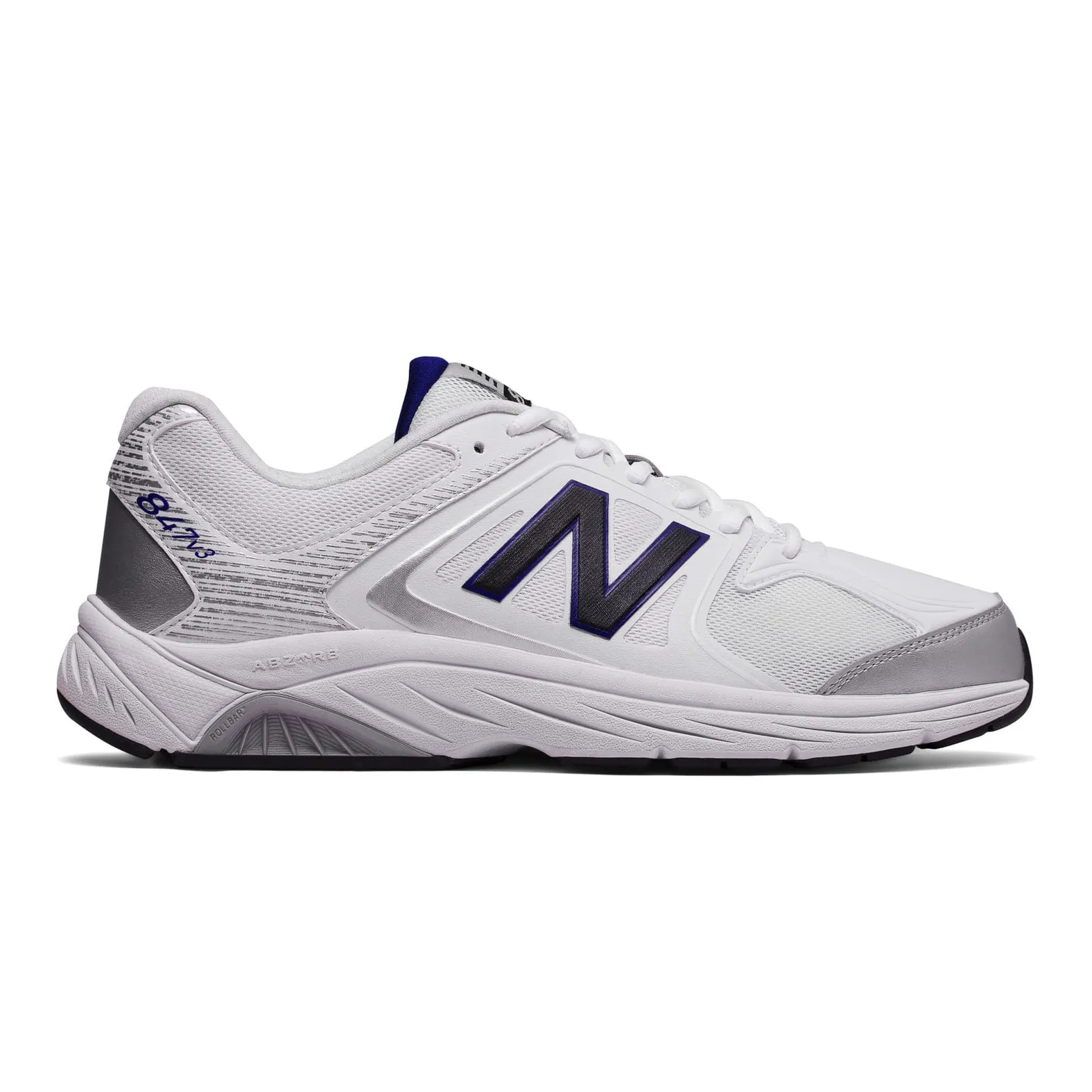 New Balance 847v3 New Balance 847v3 Shoes Mens 11.5 Wide White Navy Walking  main image 2
