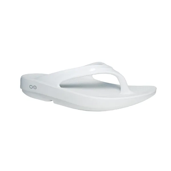 OOFOS OOlala Thong WHITE