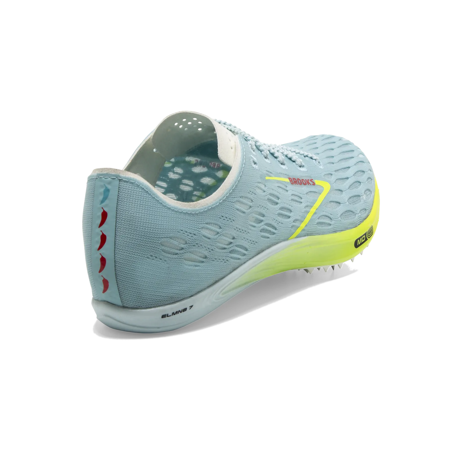 ブルックス　スパイク27センチ ELMN8 7 Brooks Unisex ELMN8 7 Blue Glow/Nightlife/Red