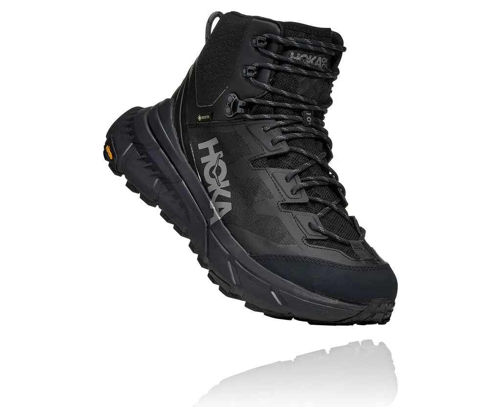 HOKA MEN'S TENNINE HIKE GTX BLACK / DARK GULL GRAY