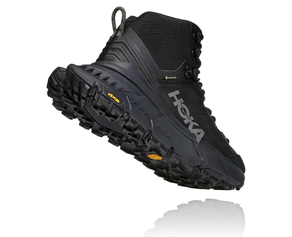 HOKA MEN'S TENNINE HIKE GTX BLACK / DARK GULL GRAY
