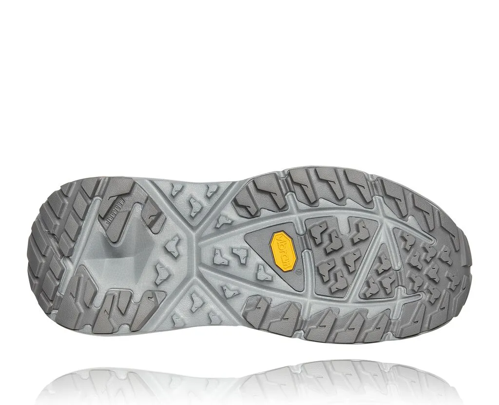 Hoka One One Kaha Low GTX - Mens Charcoal Gray/Green Sheen