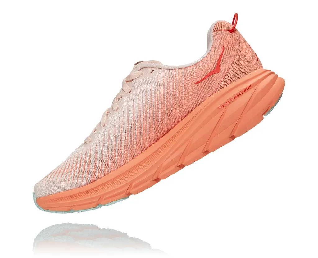 HOKA Women's Rincon 3 SILVER PEONY / CANTALOUPE