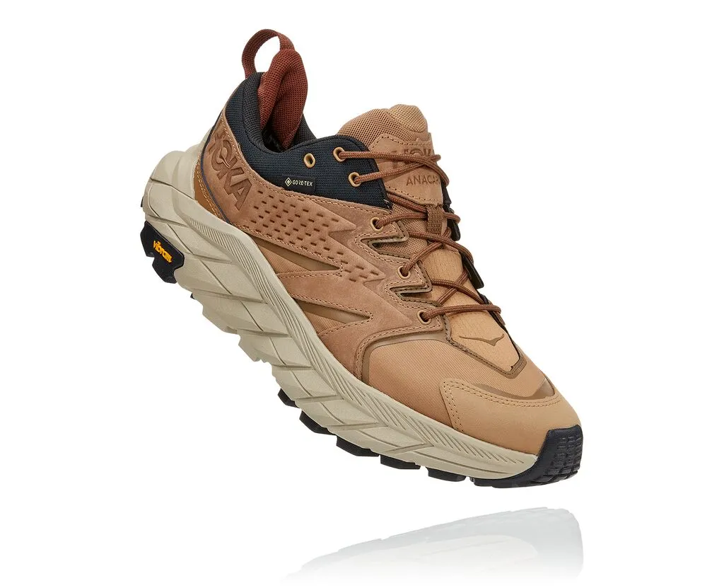 Hoka Men's Anacapa Low GTX TIGER'S EYE / BLACK