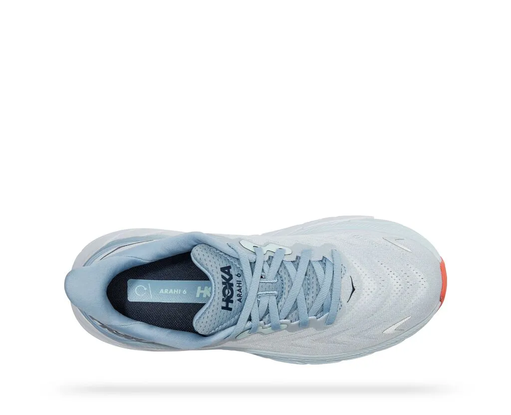 HOKA Women's Arahi 6 Plein Air/Blue Fog