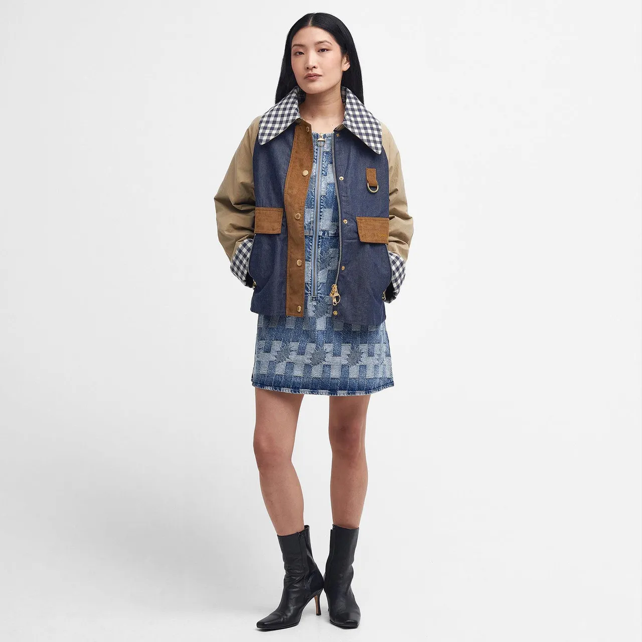 Catton Spey Patch Showerproof Jacket - Barbour