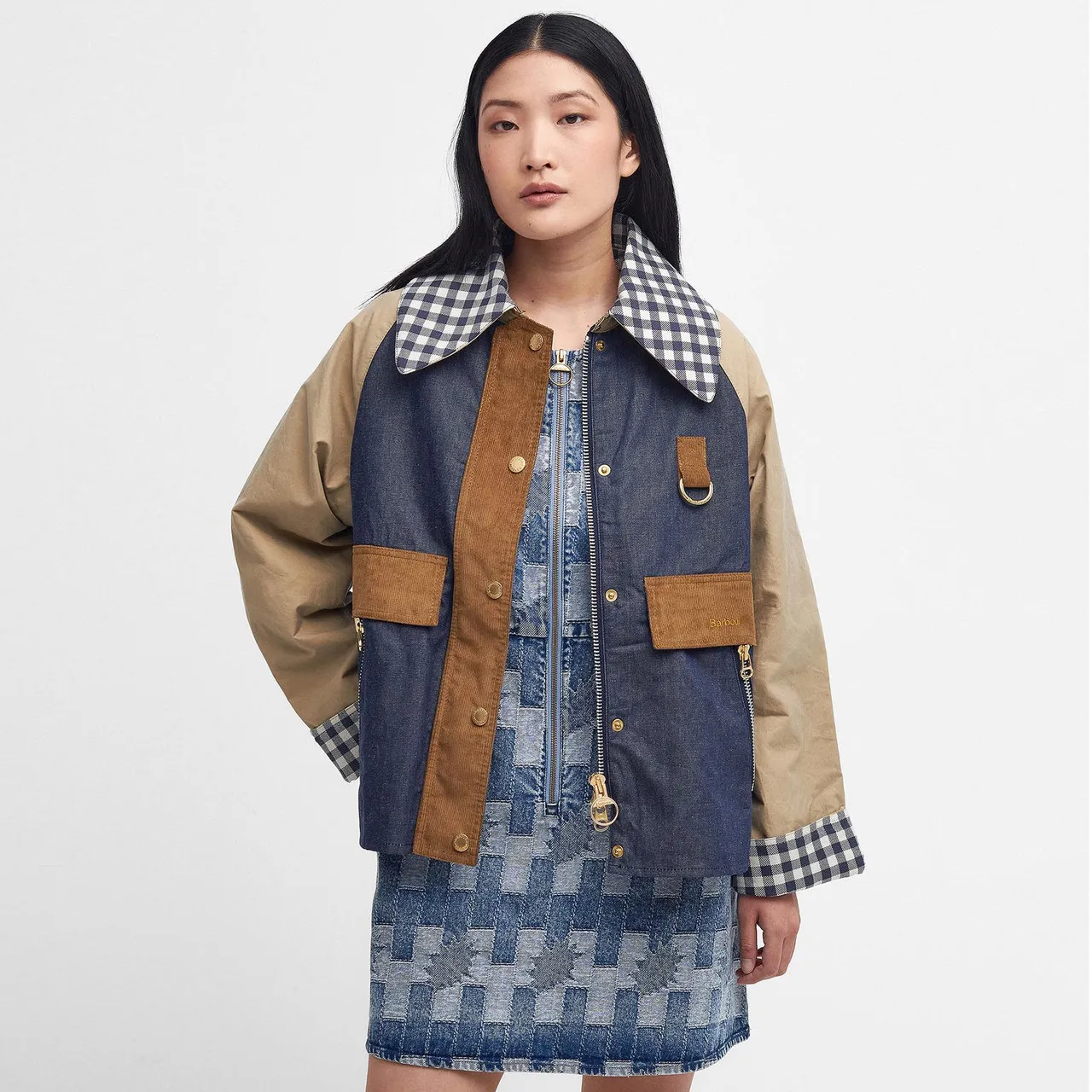 Catton Spey Patch Showerproof Jacket - Barbour