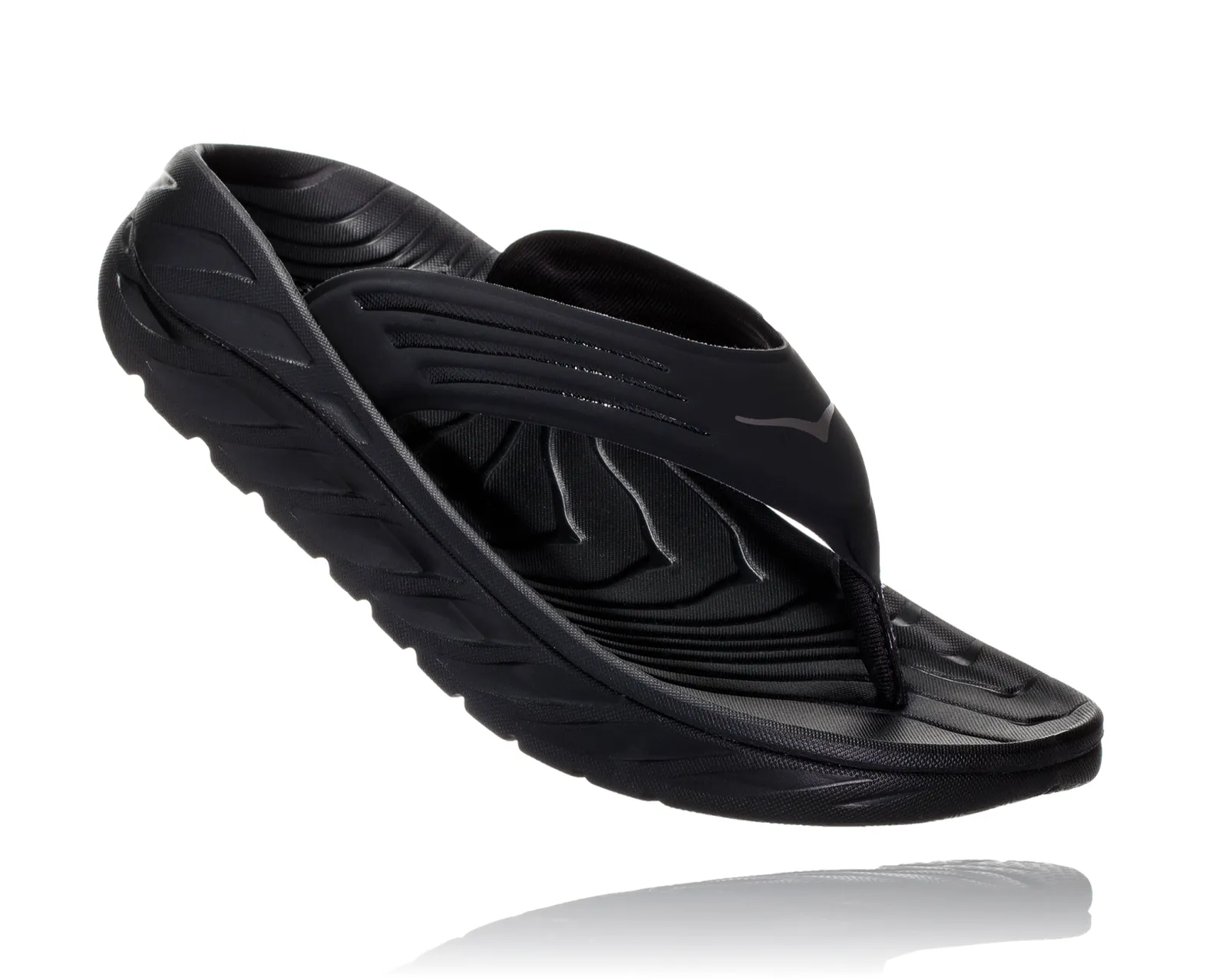 【最安値】 HOKA ORA RECOVERY FLIP サンダル ブラック Hoka Men's Ora Recovery Flip Flop BDGGR BLACK/DARK GULL GRAY