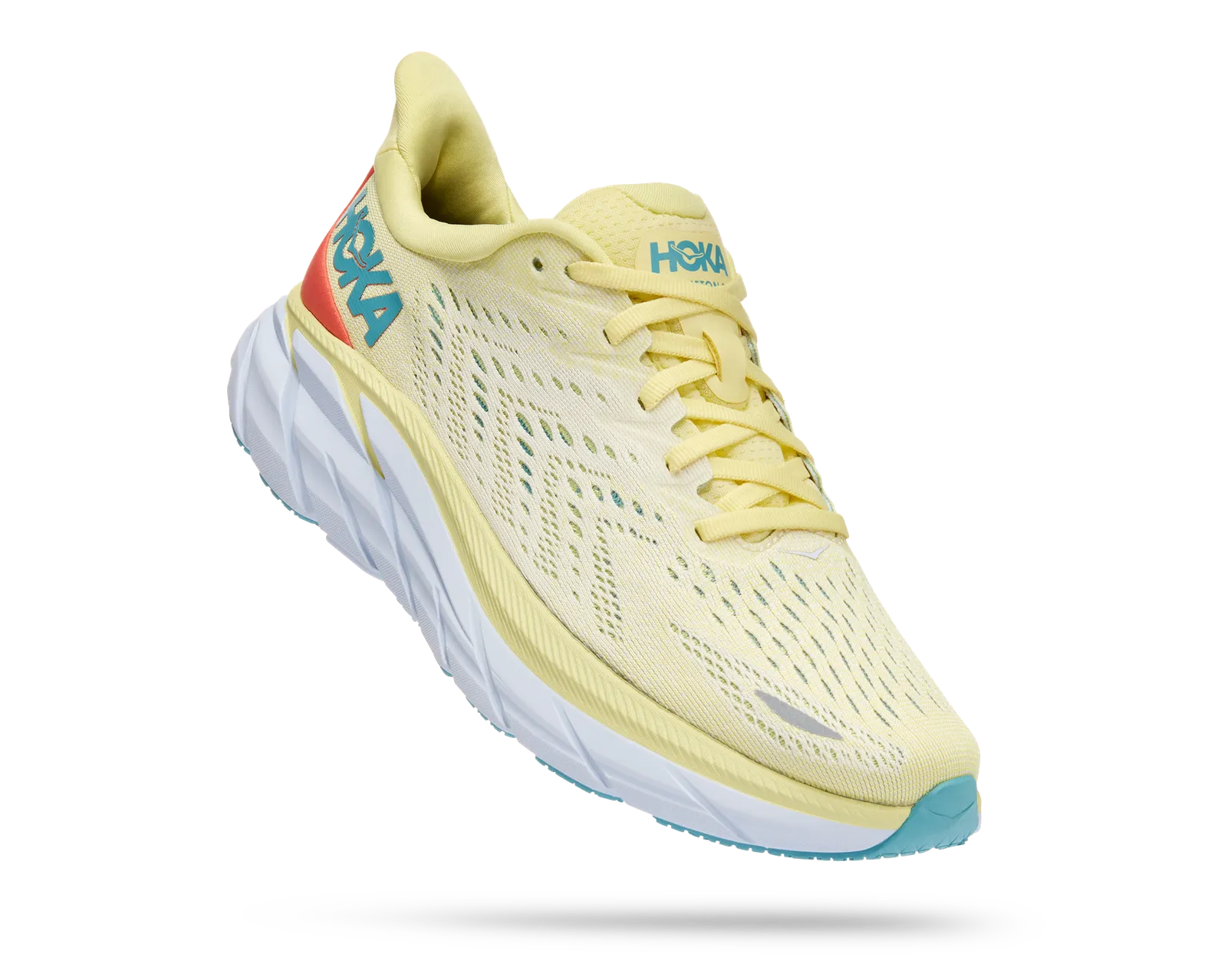 HOKA ONE ONE W. CLIFTON 8 YELLOW PEAR/SWEET CORN display picture 1