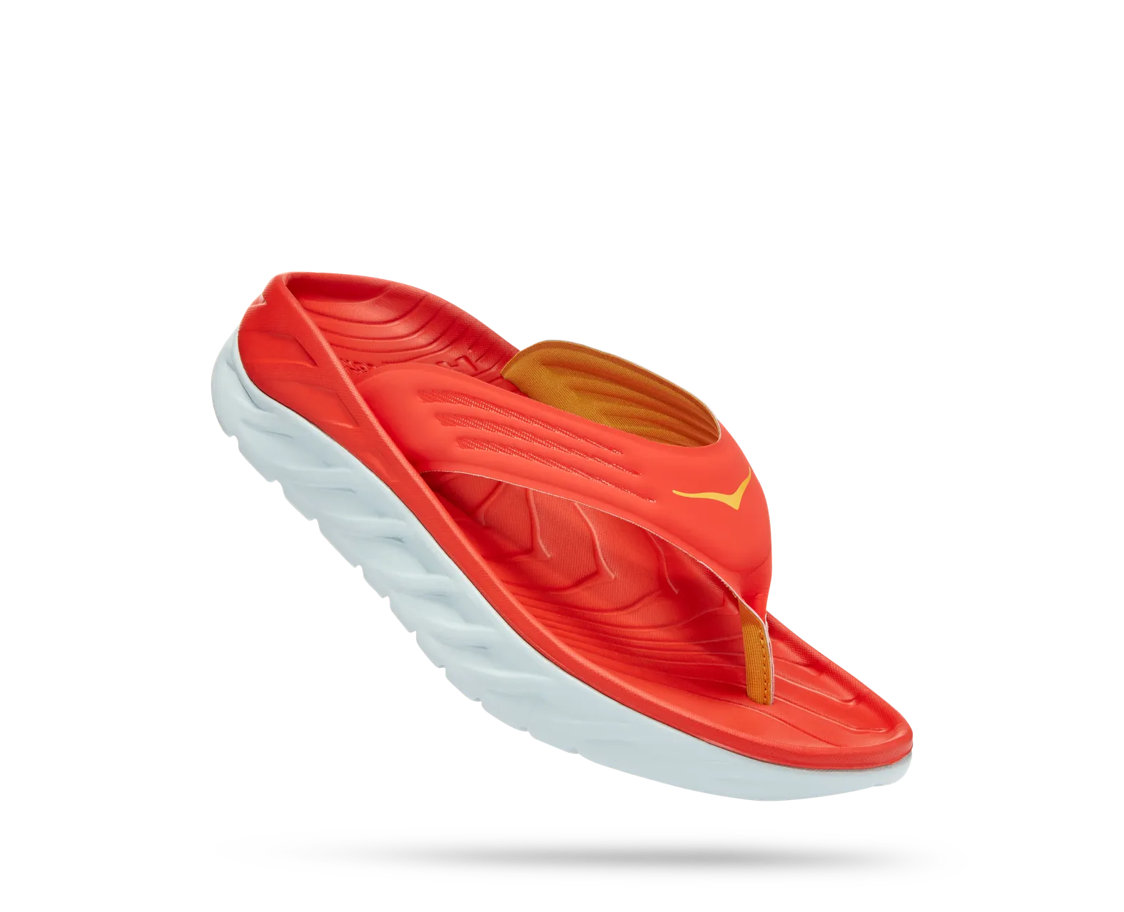 Hoka Men's ORA RECOVERY FLIP FIESTA / AMBER YELLOW