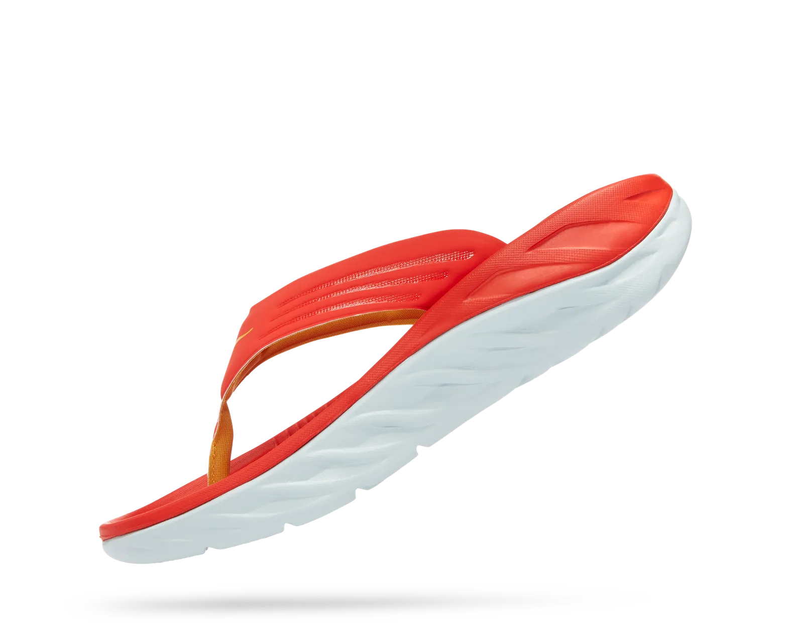 Hoka Ora Recovery Men\'s Flip Flop Sandal - Fiesta/Amber Yellow Hoka Ora Recovery Flip Mens Size 11 Fiesta Amber Yellow  main image 4