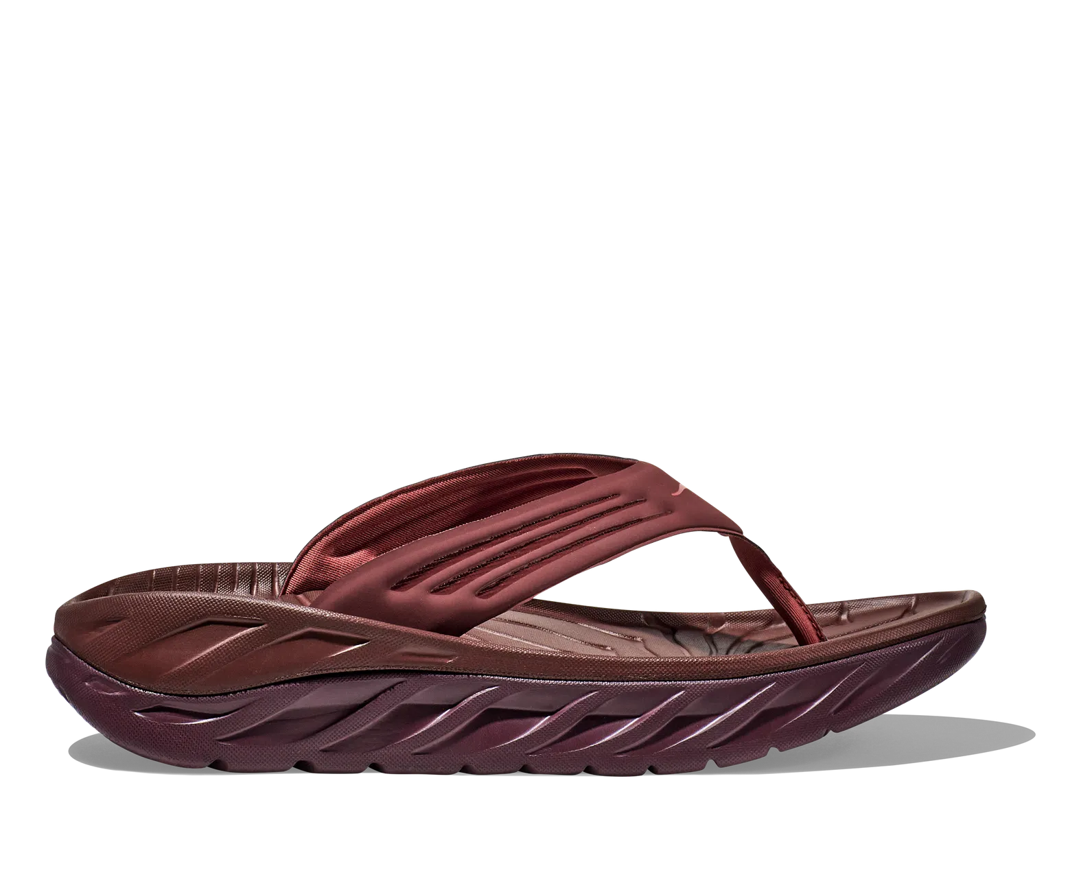 HOKA Men's ORA RECOVERY FLIP SPICE / RAISIN