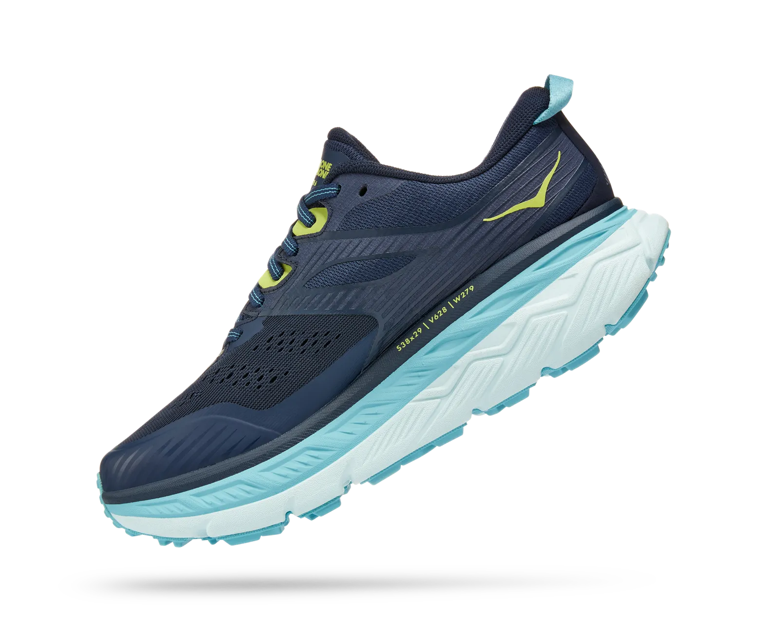 Hoka One One Stinson ATR 6 Blue Lace Up Athletic Sneakers Size 9.5 Hoka W Stinson ATR 6 Outer Space / Blue Glass main image 4