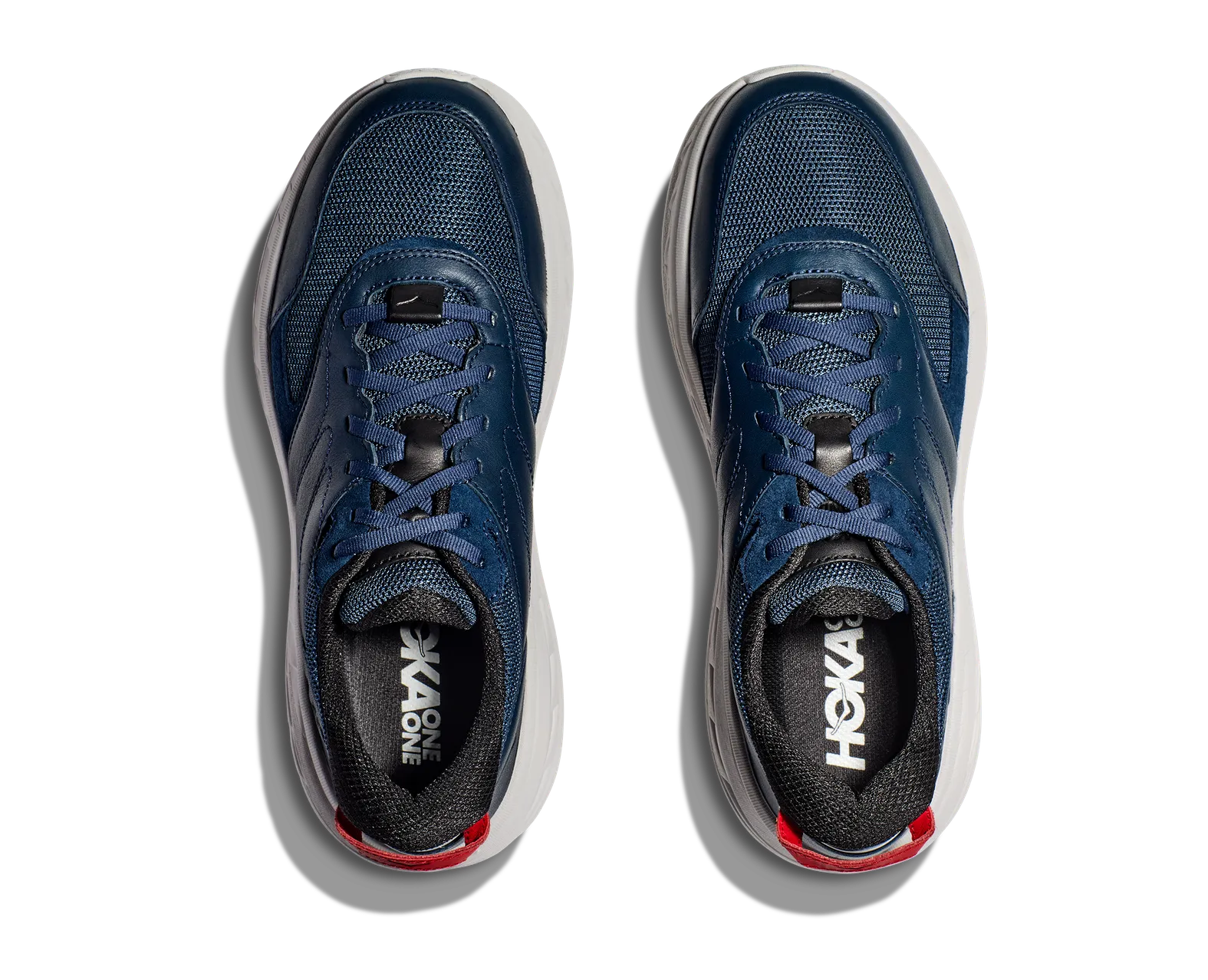 Hoka One One Bondi L Moonlit Ocean Blue Men\'s Size 7.5 Women 8.5 Shoes Hoka ALL GENDER BONDI L MOONLIT OCEAN / NIMBUS CLOUD main image 4