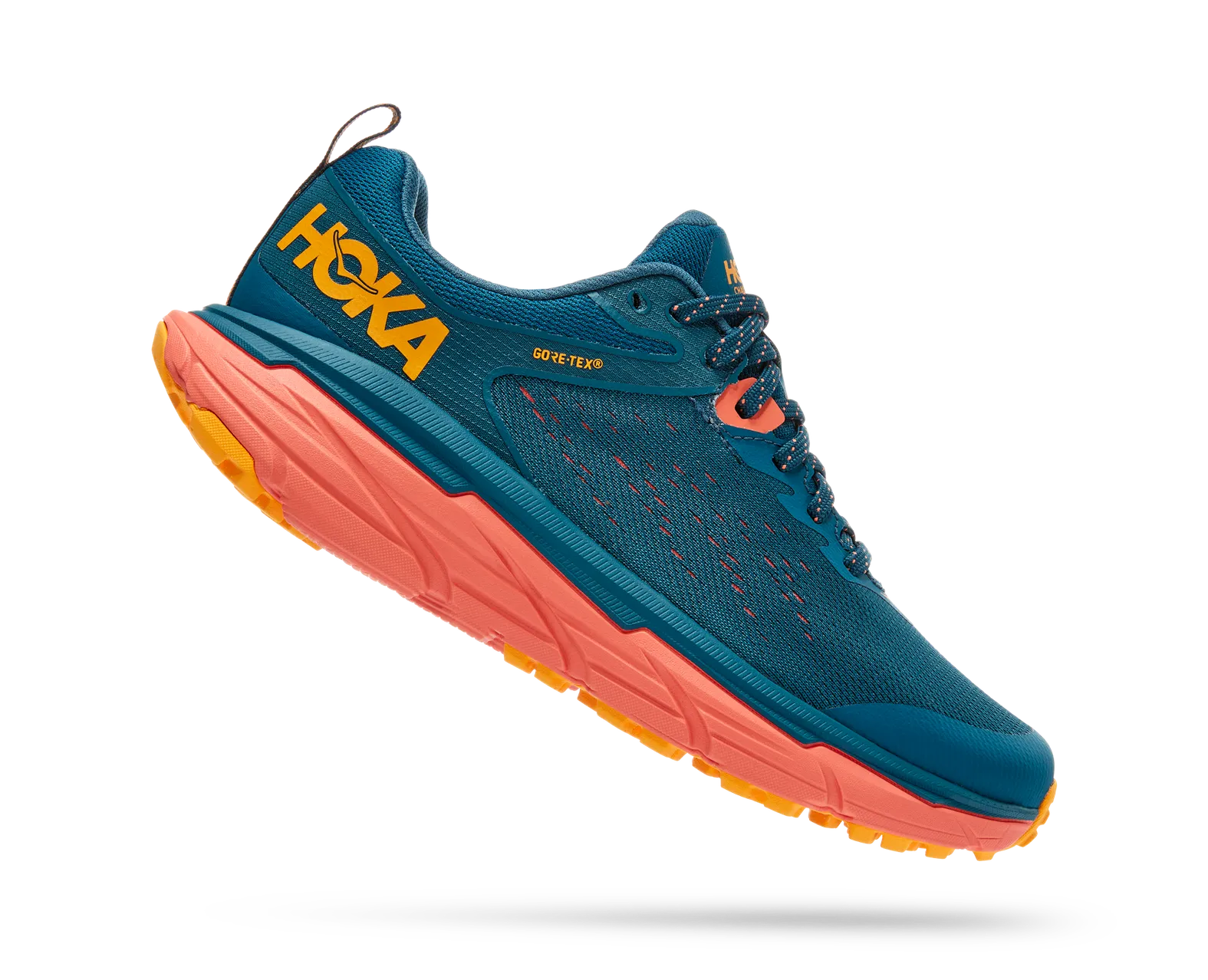 Hoka Women's CHALLENGER ATR 6 GTX BLUE CORAL / CAMELLIA